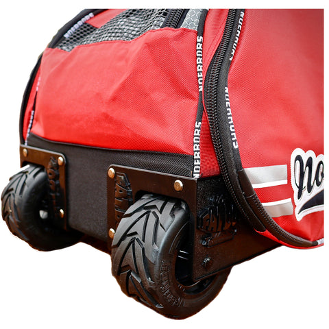 Buy Superpack Hybrid Rolling Bat Bag  The Natural BlackRedWhite  Wheeled   Backpack Version Online at desertcartINDIA